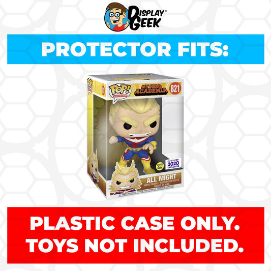 Pop Protector for 10 inch All Might #821 Jumbo Funko Pop