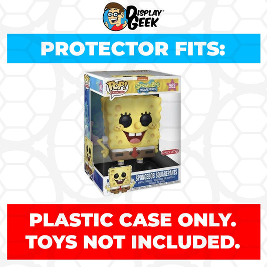 Pop Protector for 10 inch Spongebob Squarepants #562 Jumbo Funko Pop