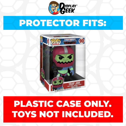 Pop Protector for 10 inch Trap Jaw #90 Jumbo Funko Pop