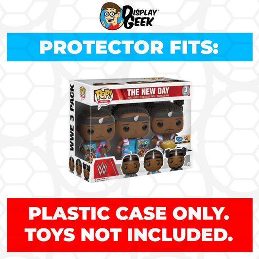 Pop Protector for 3 Pack The New Day with Cereal Funko Pop