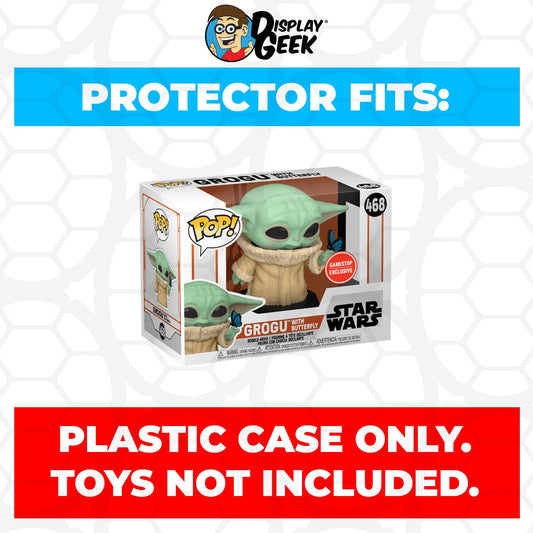 Pop Protector for 4 inch Funko Pop Grogu with Butterfly #468