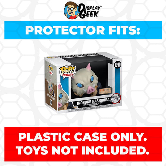 Pop Protector for 4 inch Funko Pop Inosuke Hashibira Laying #1090