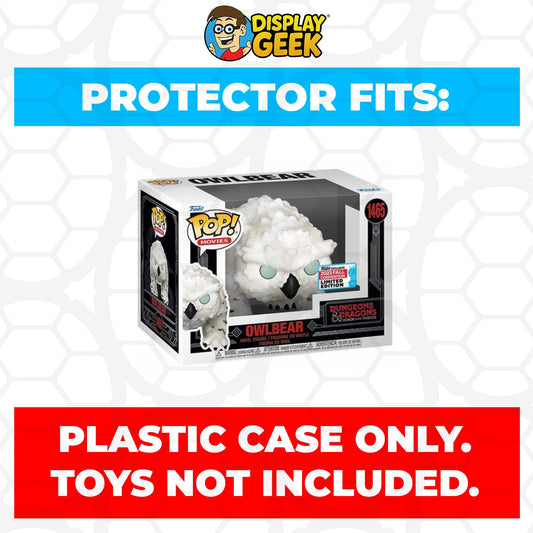 Pop Protector for 4 inch Funko Pop Owlbear NYCC #1465
