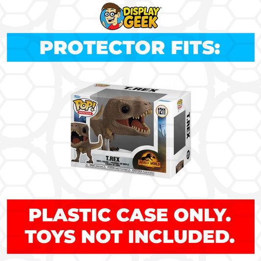 Pop Protector for 4 inch Funko Pop Jurassic World - T.Rex #1211