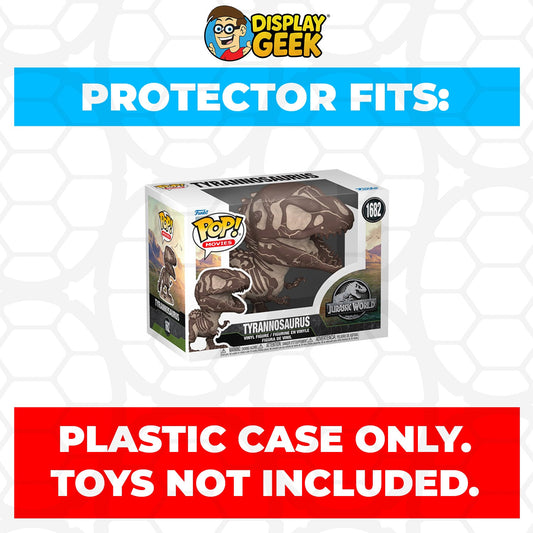 Pop Protector for 4 inch Funko Pop Jurassic World - Tyrannosaurus Fossil #1682