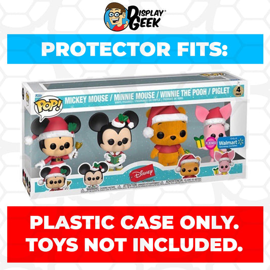 Pop Protector for Funko Pop 4 Pack Holiday Mickey & Friends