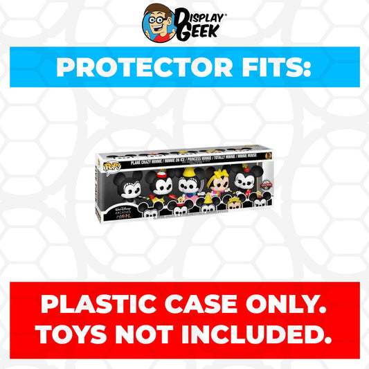 Pop Protector for 5 Pack Plane Crazy Minnie Mouse Archives Funko Pop