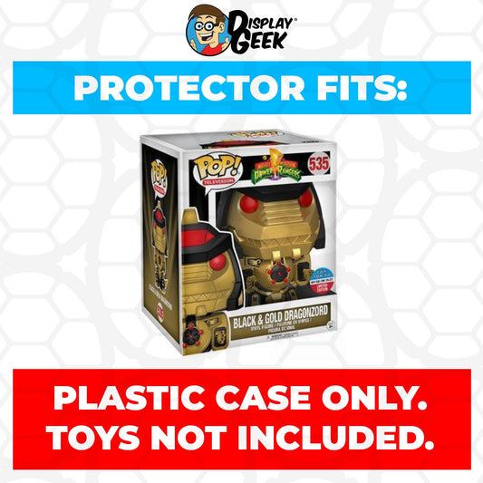 Pop Protector for 6 inch Dragonzord NYCC #534 Super Funko Pop