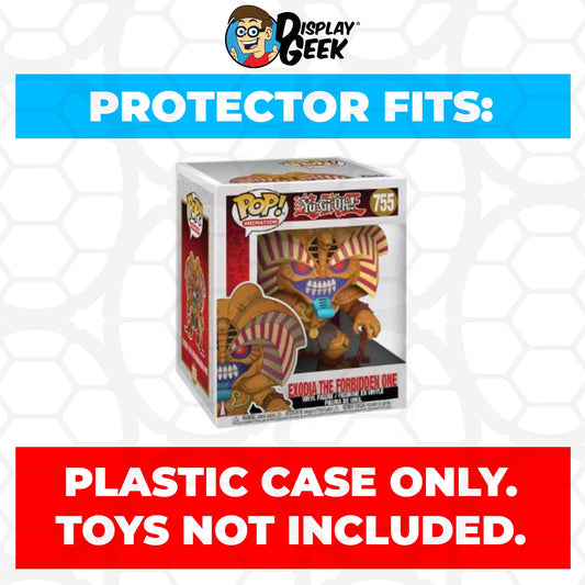 Pop Protector for 6 inch Exodia the Forbidden One #755 Super Funko Pop