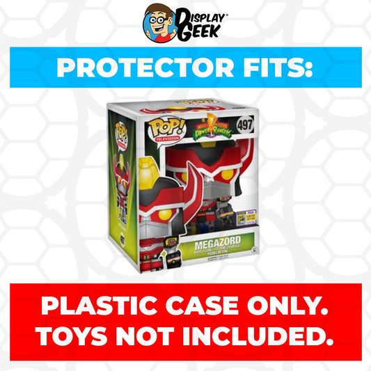 Pop Protector for 6 inch Megazord SDCC #497 Super Funko Pop