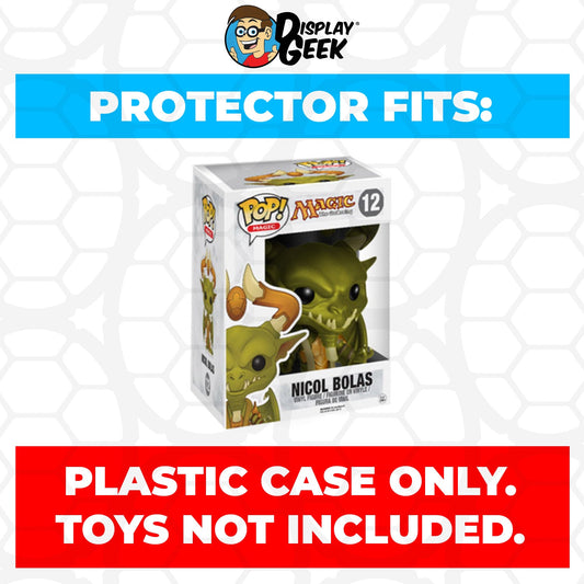 Pop Protector for 6 inch Nicol Bolas #12 Super Funko Pop