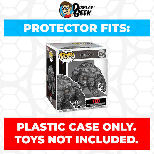 Pop Protector for 6 inch Werewolf by Night Ted #1274 Super Funko Pop