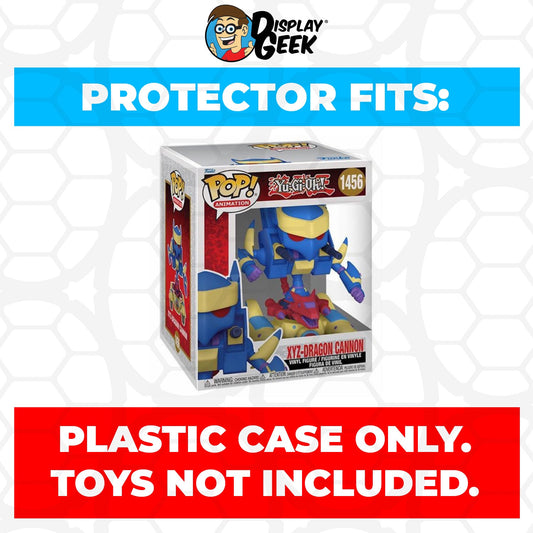 Pop Protector for 6 inch Yu-Gi-Oh! XYZ-Dragon Cannon #1456 Super Size Funko Pop