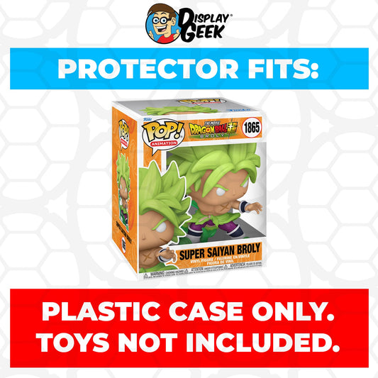 Pop Protector for 6 inch Super Saiyan Broly #1865 Super Size Funko Pop