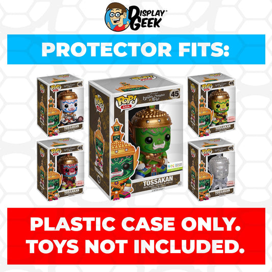 Pop Protector for 9 inch Tossakan Blue #45 Super Funko Pop