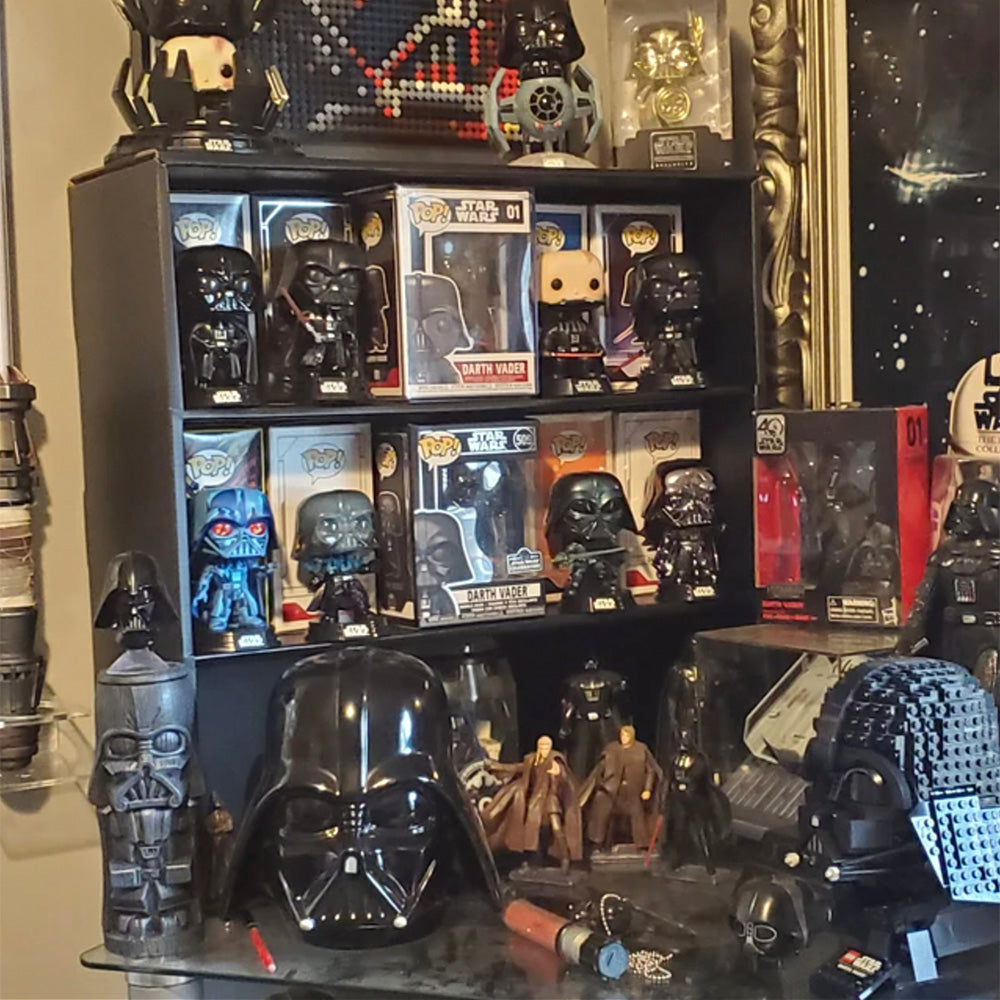 CLASSIC Matte Black MK Kubbie Funko Pop Display Case (FREE Shipping)