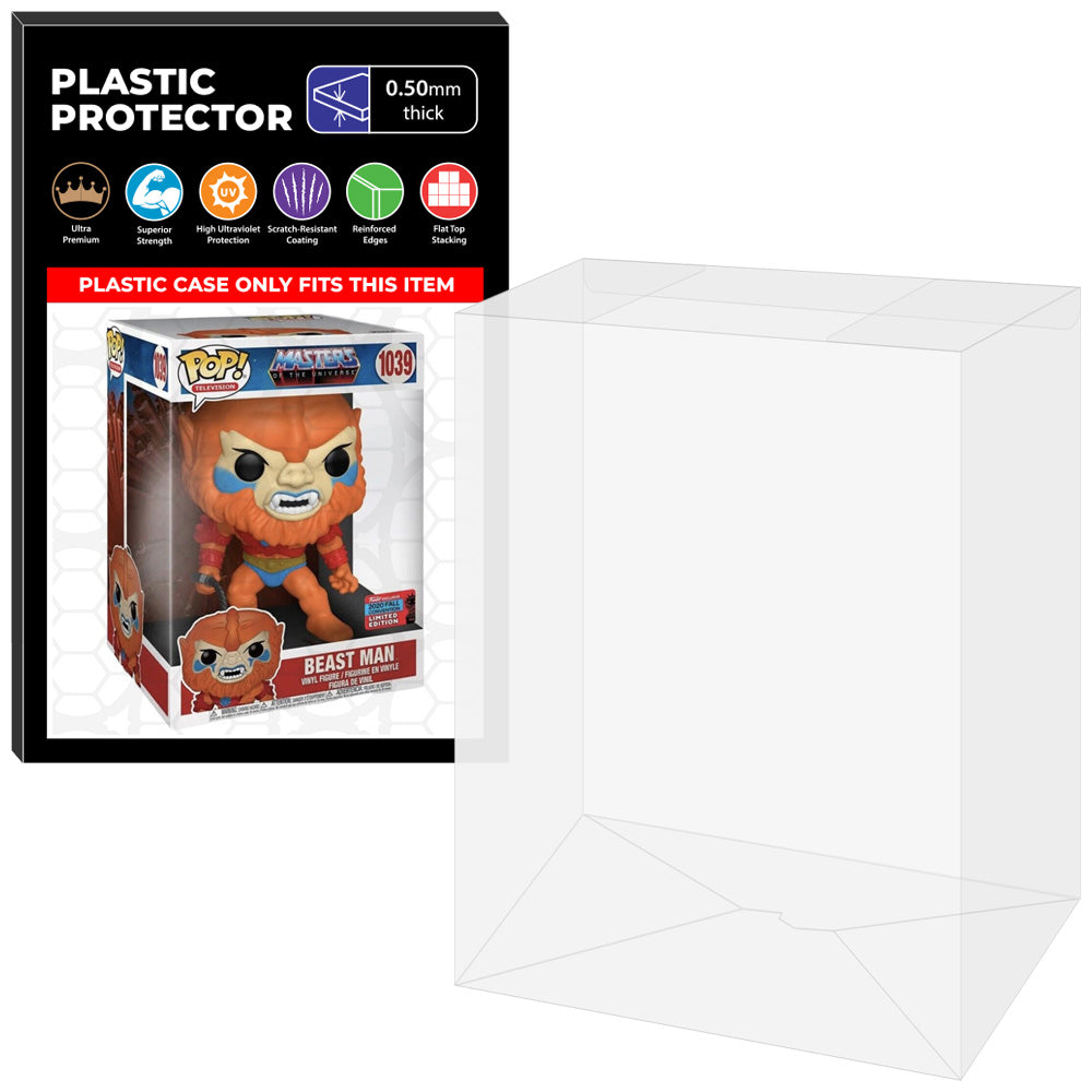Pop Protector for 10 inch Beast Man NYCC #1039 Jumbo Funko Pop