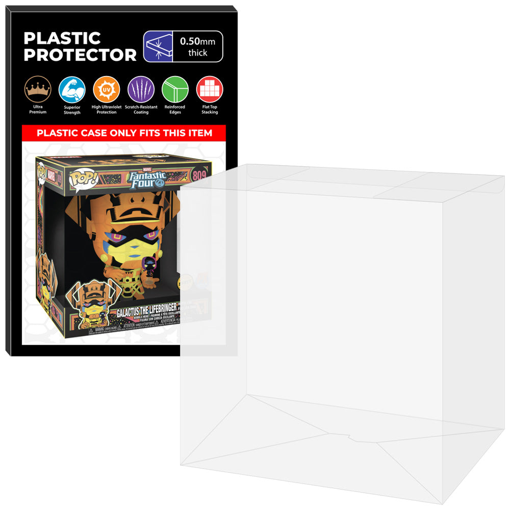 Pop Protector for 10 inch Galactus Blacklight Chase #809 Jumbo Funko Pop