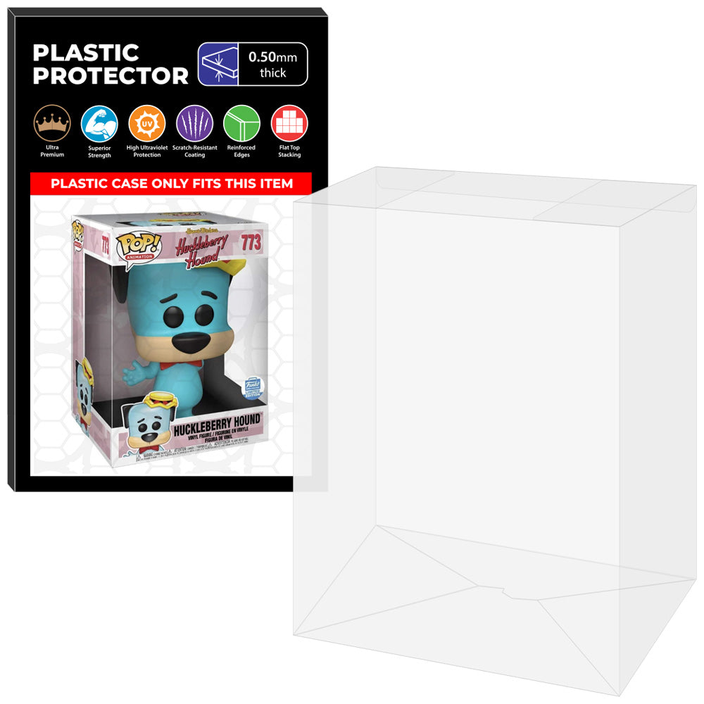 Pop Protector for 10 inch Huckleberry Hound Blue #73 Jumbo Funko Pop