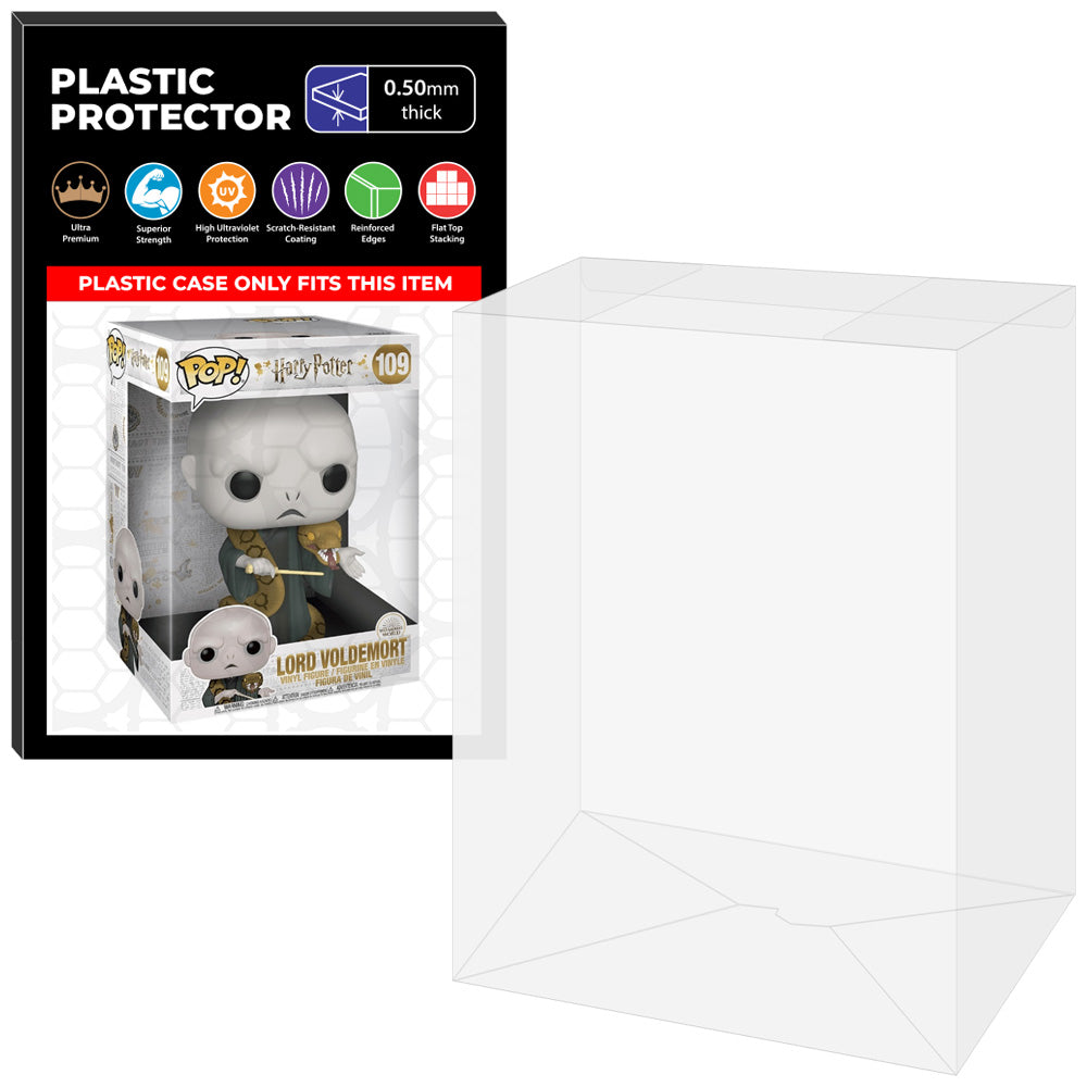 Pop Protector for 10 inch Lord Voldemort #109 Jumbo Funko Pop