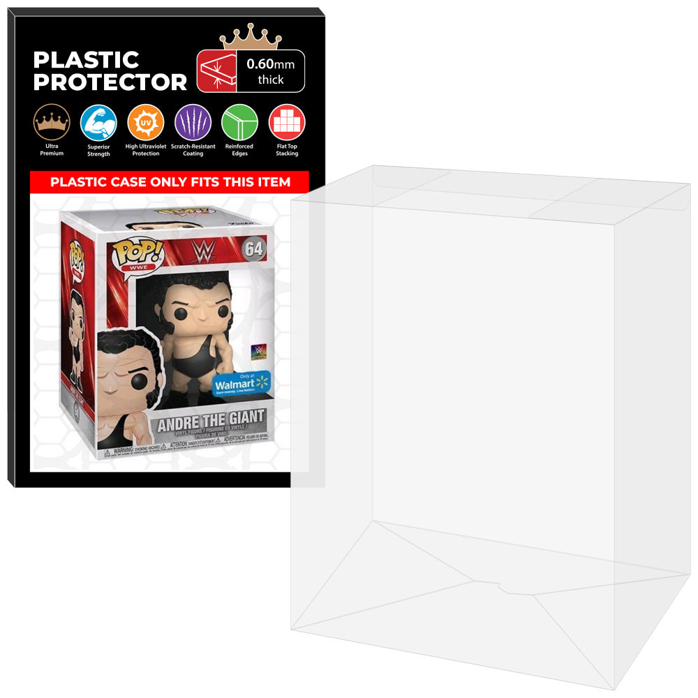 Pop Protector for 6 inch Andre the Giant #64 Super Funko Pop