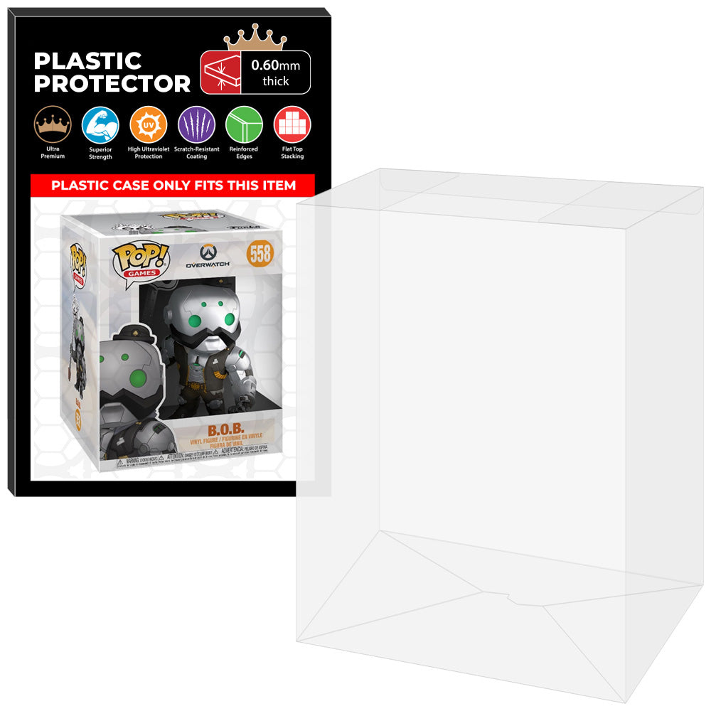 Pop Protector for 6 inch B.O.B. #558 Super Funko Pop