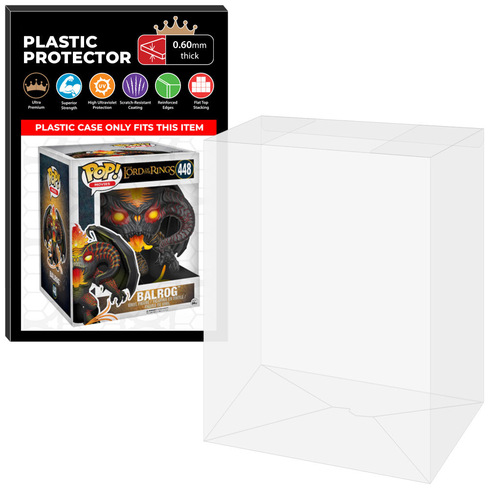 Pop Protector for 6 inch Balrog #448 Super Funko Pop