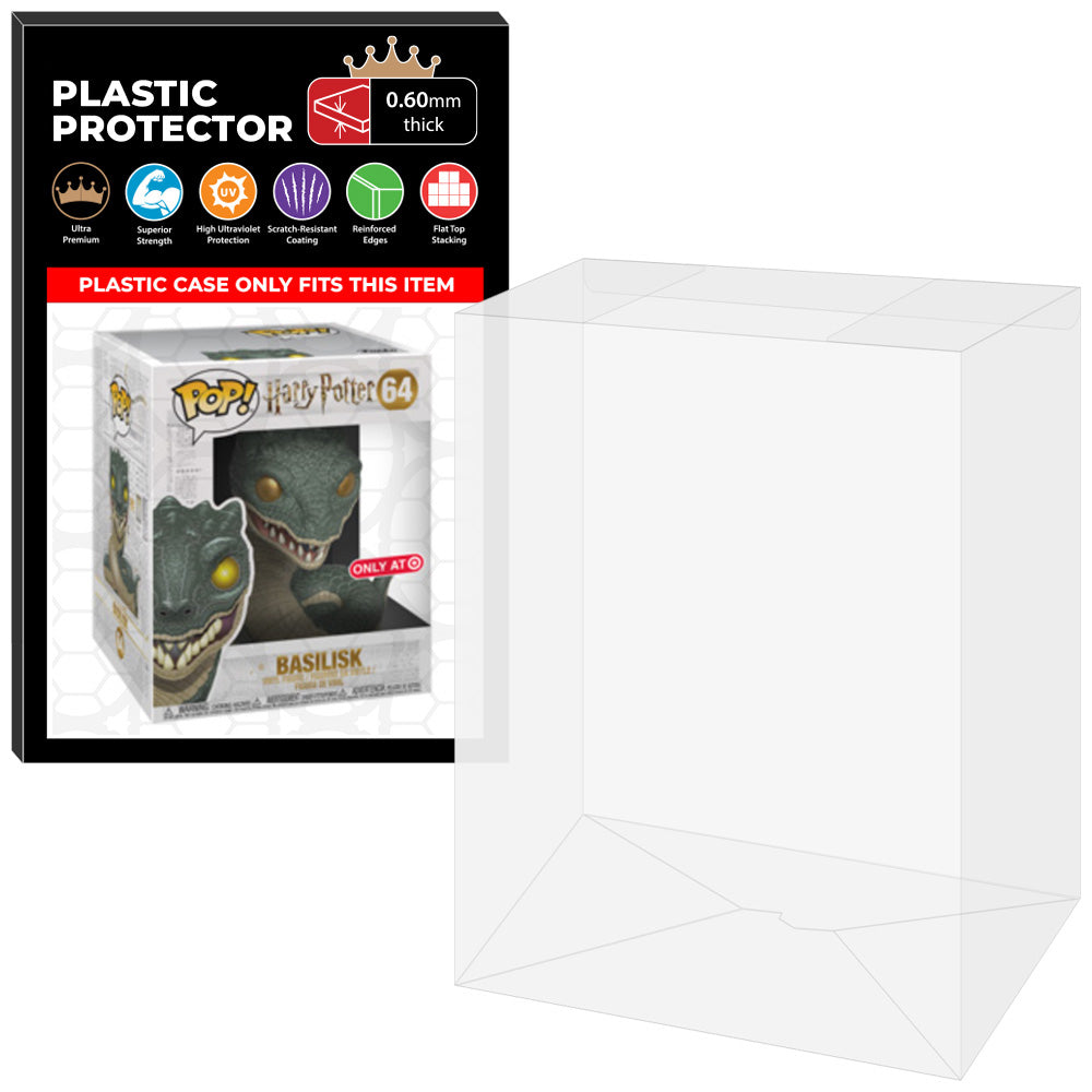 Pop Protector for 6 inch Basilisk #64 Super Funko Pop