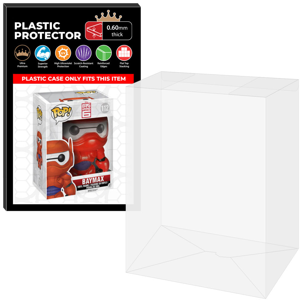 Pop Protector for 6 inch Baymax Armored #112 Super Funko Pop