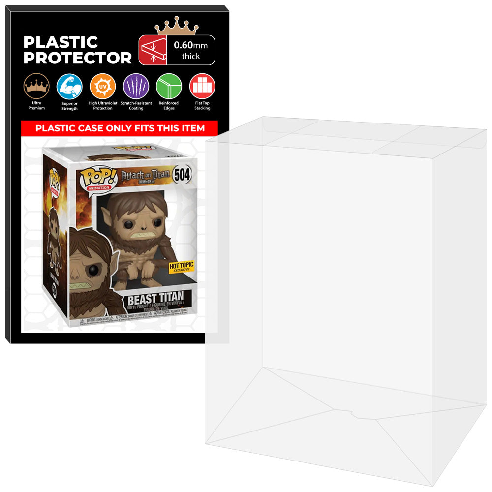 Pop Protector for 6 inch Beast Titan #504 Super Funko Pop