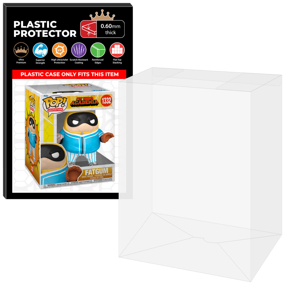 Pop Protector for 6 inch Fatgum HLB Baseball #1332 Super Size Funko Pop