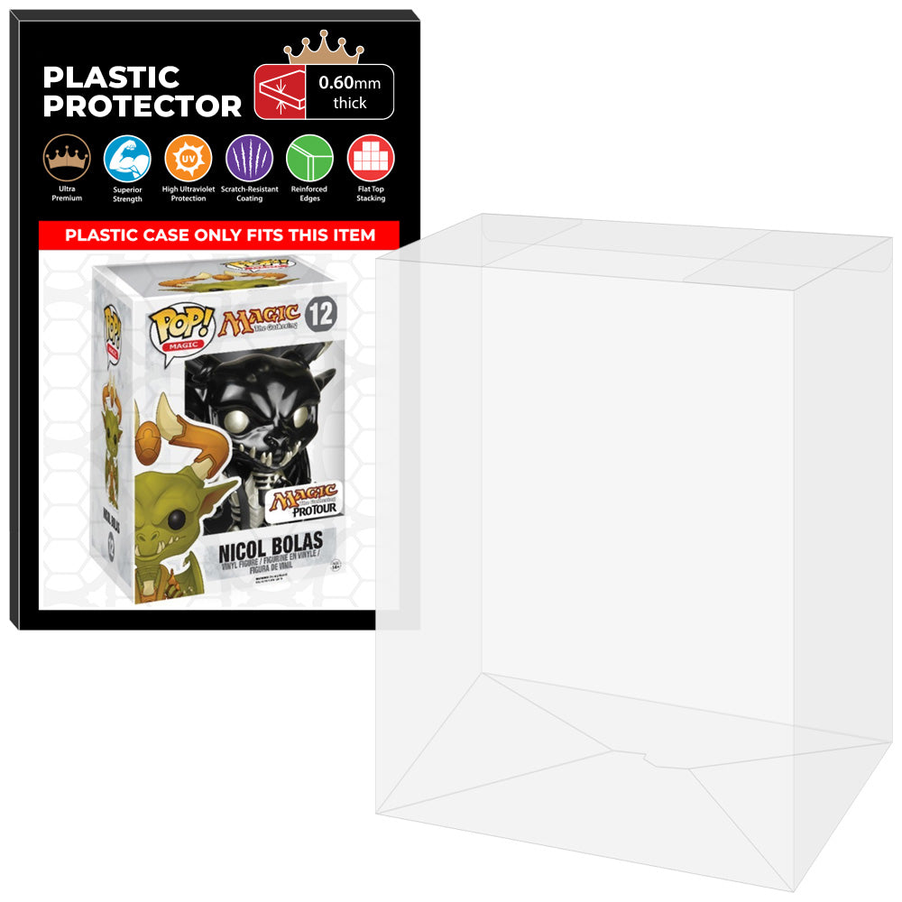 Pop Protector for 6 inch Nicol Bolas Black #12 Super Funko Pop