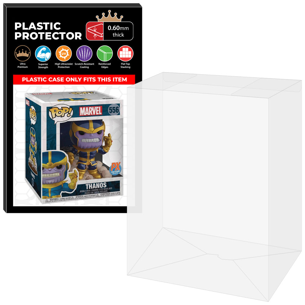 Pop Protector for 6 inch Thanos Snap #556 Super Funko Pop
