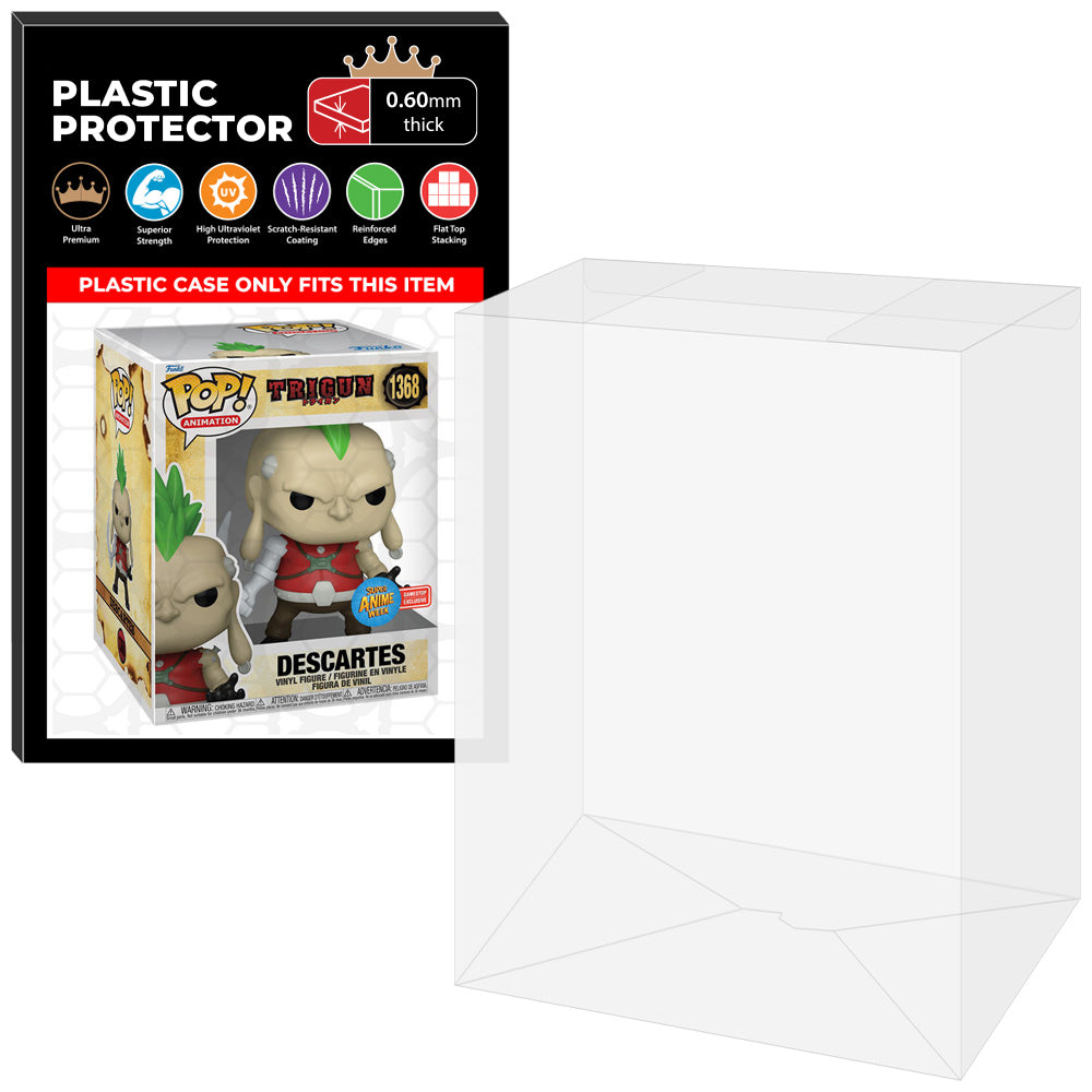 Pop Protector for 6 inch Trigun Descartes #1368 Super Size Funko Pop