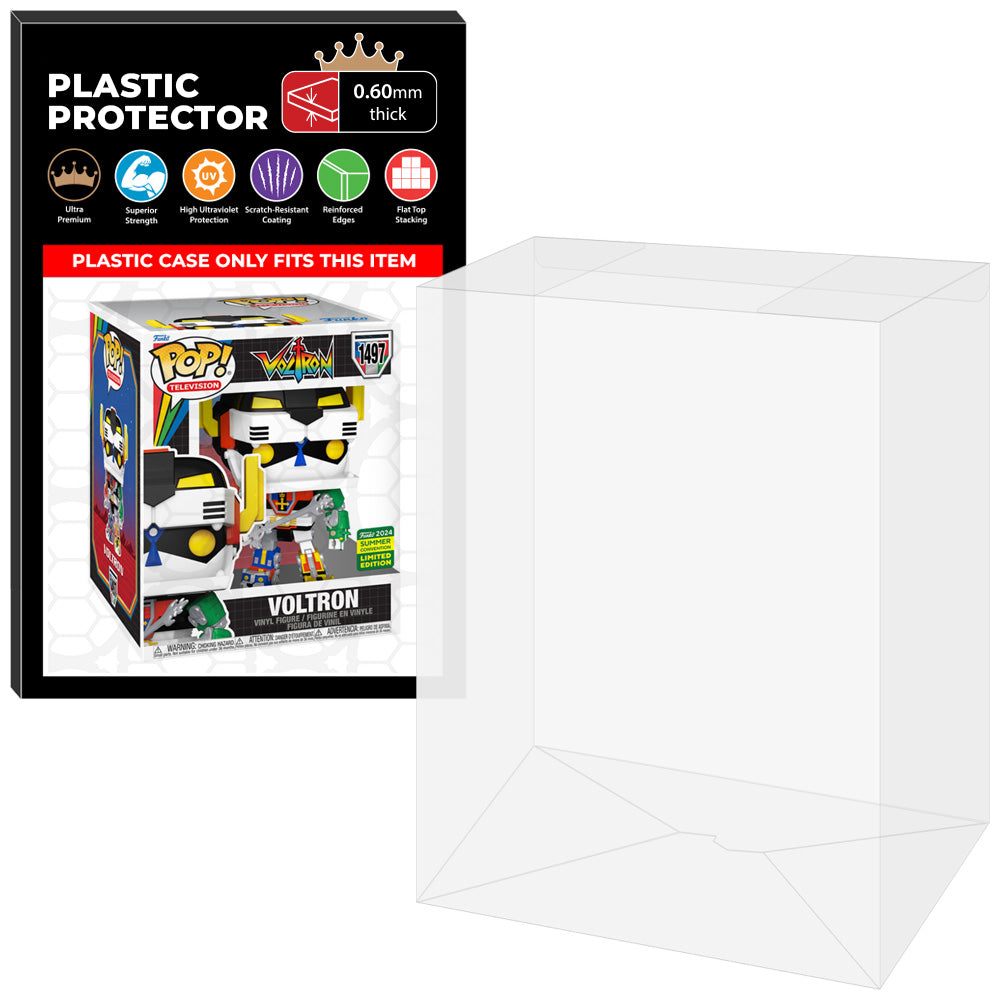 Pop Protector for 6 inch Voltron SDCC #1497 Super Funko Pop