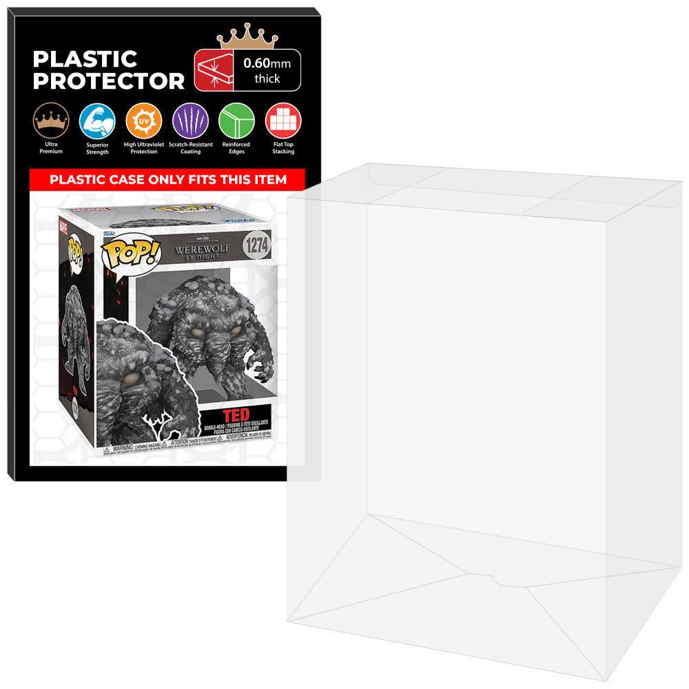 Pop Protector for 6 inch Werewolf by Night Ted #1274 Super Funko Pop