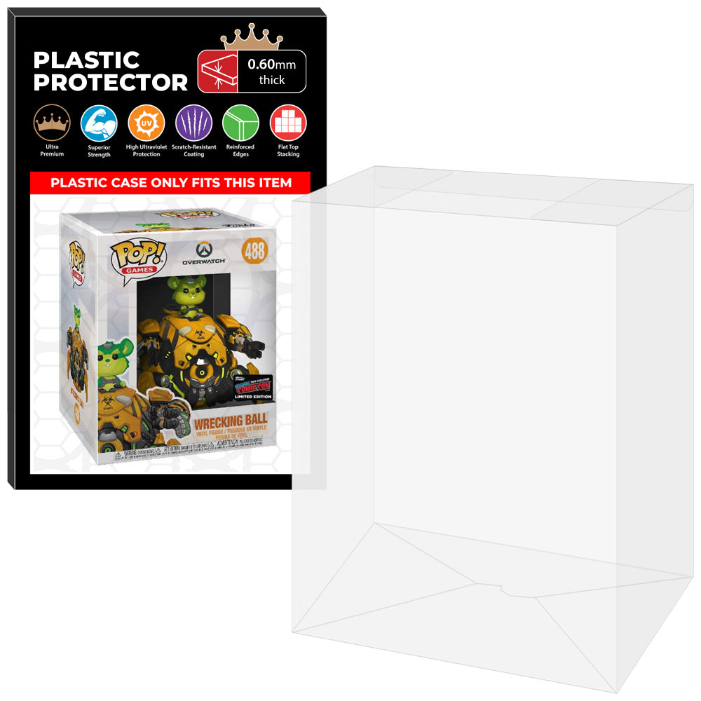 Pop Protector for 6 inch Wrecking Ball Biohazard NYCC #488 Super Funko Pop
