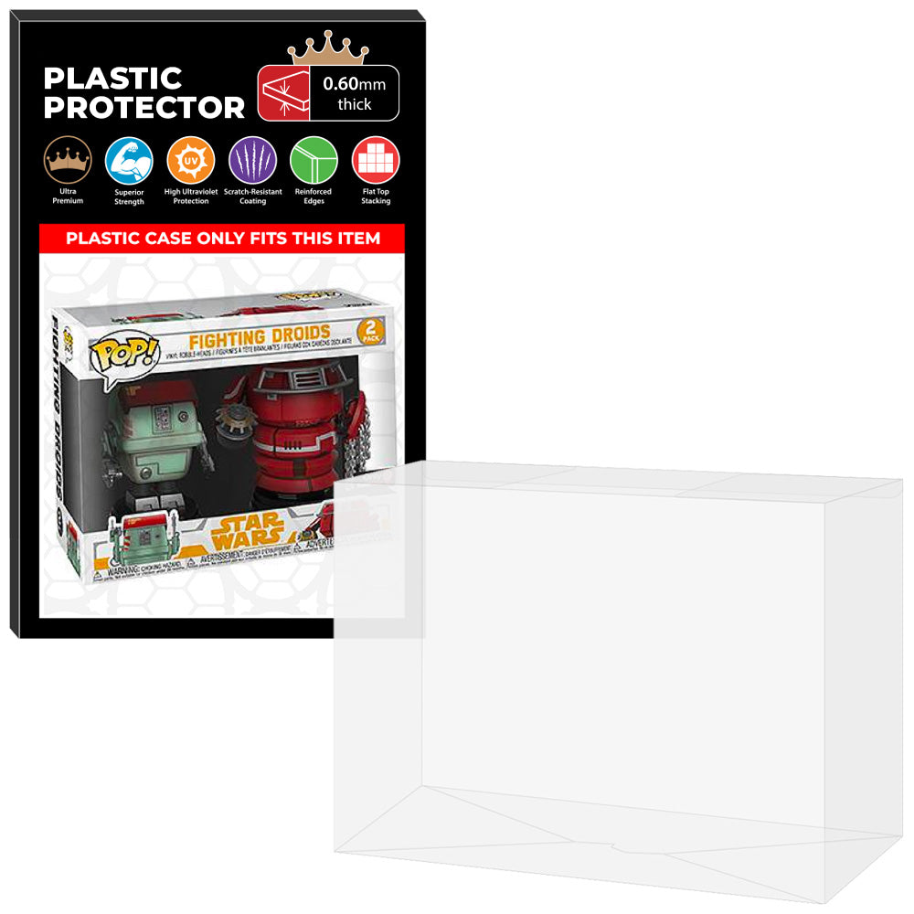 Pop Protector for 2 Pack Fighting Droids Funko Pop