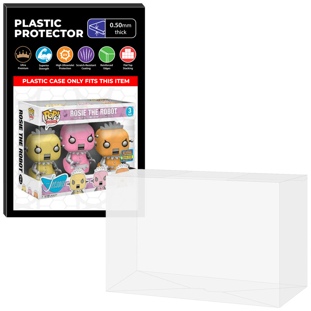 Pop Protector for 3 Pack The Jetsons Rosie the Robot Funko Pop
