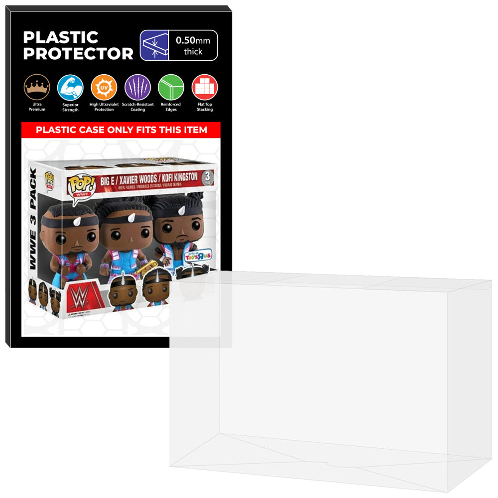 Pop Protector for 3 Pack The New Day Funko Pop