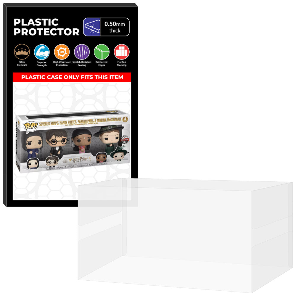 Pop Protector for 4 Pack Snape, Harry Potter, Patil & McGonagall Funko Pop