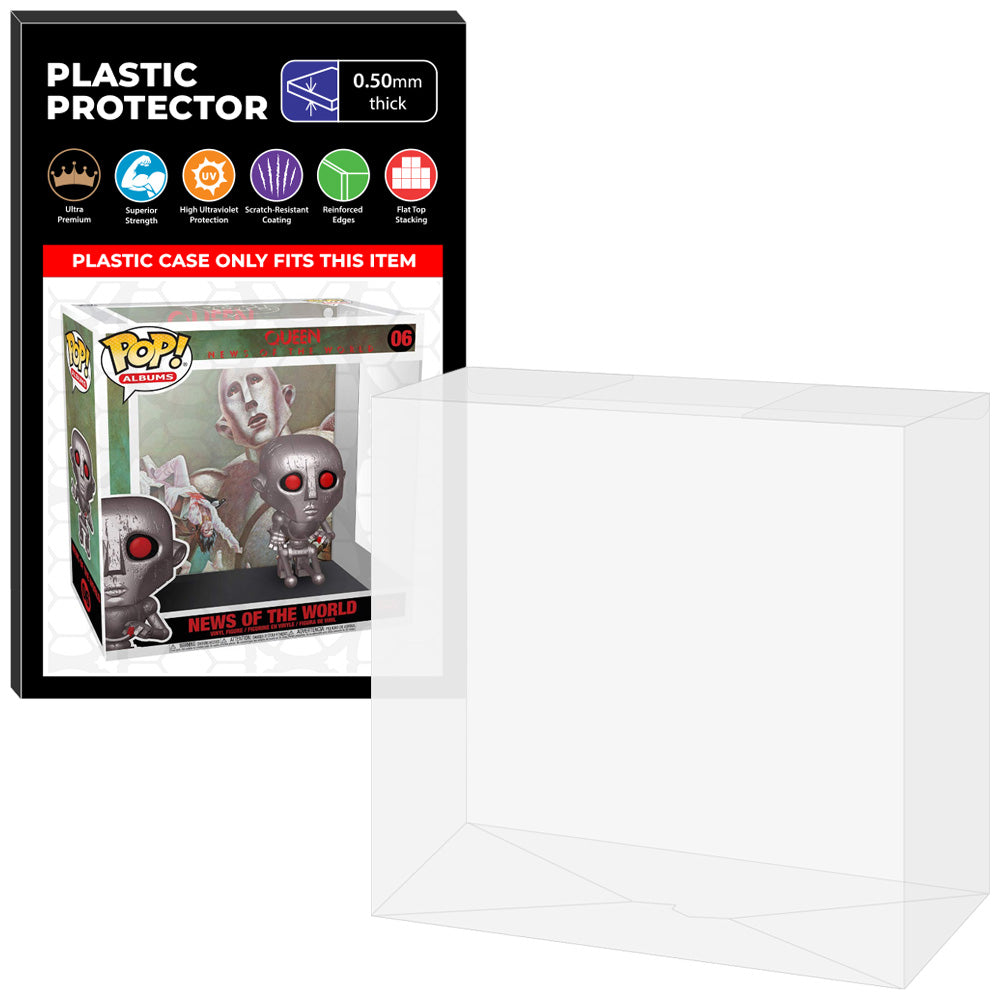 Pop Protector for Queen News of the World #06 Funko Pop Albums