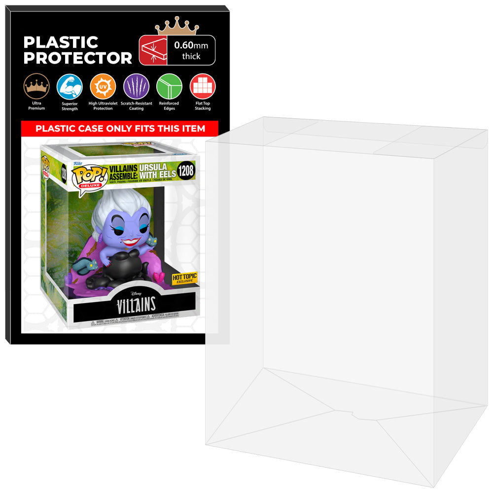 Pop Protector for Villains Assemble Ursula with Eels #1208 Funko Pop Deluxe
