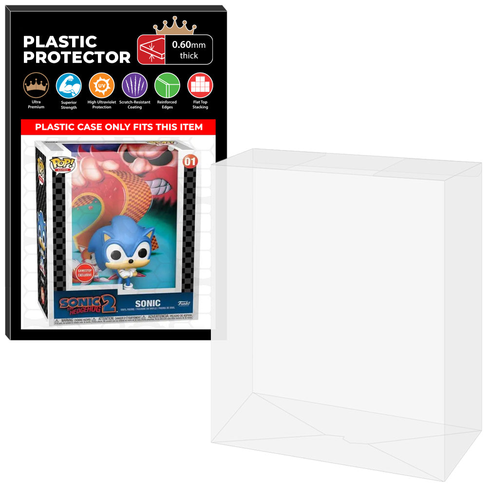 Pop Protector for Sonic the Hedgehog 2 #01 Funko Pop Game Covers