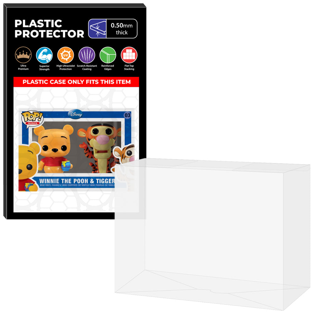 Pop Protector for 2 Pack Mini Winnie the Pooh & Tigger #03 Funko Pop