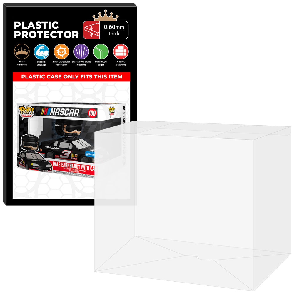 Pop Protector for Dale Earnhardt with Car #100 Funko Pop Rides