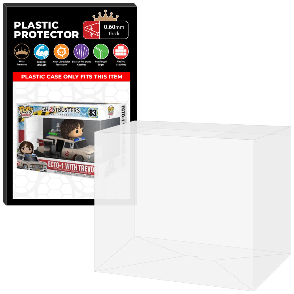 Pop Protector for ECTO-1 with Trevor #83 Funko Pop Rides