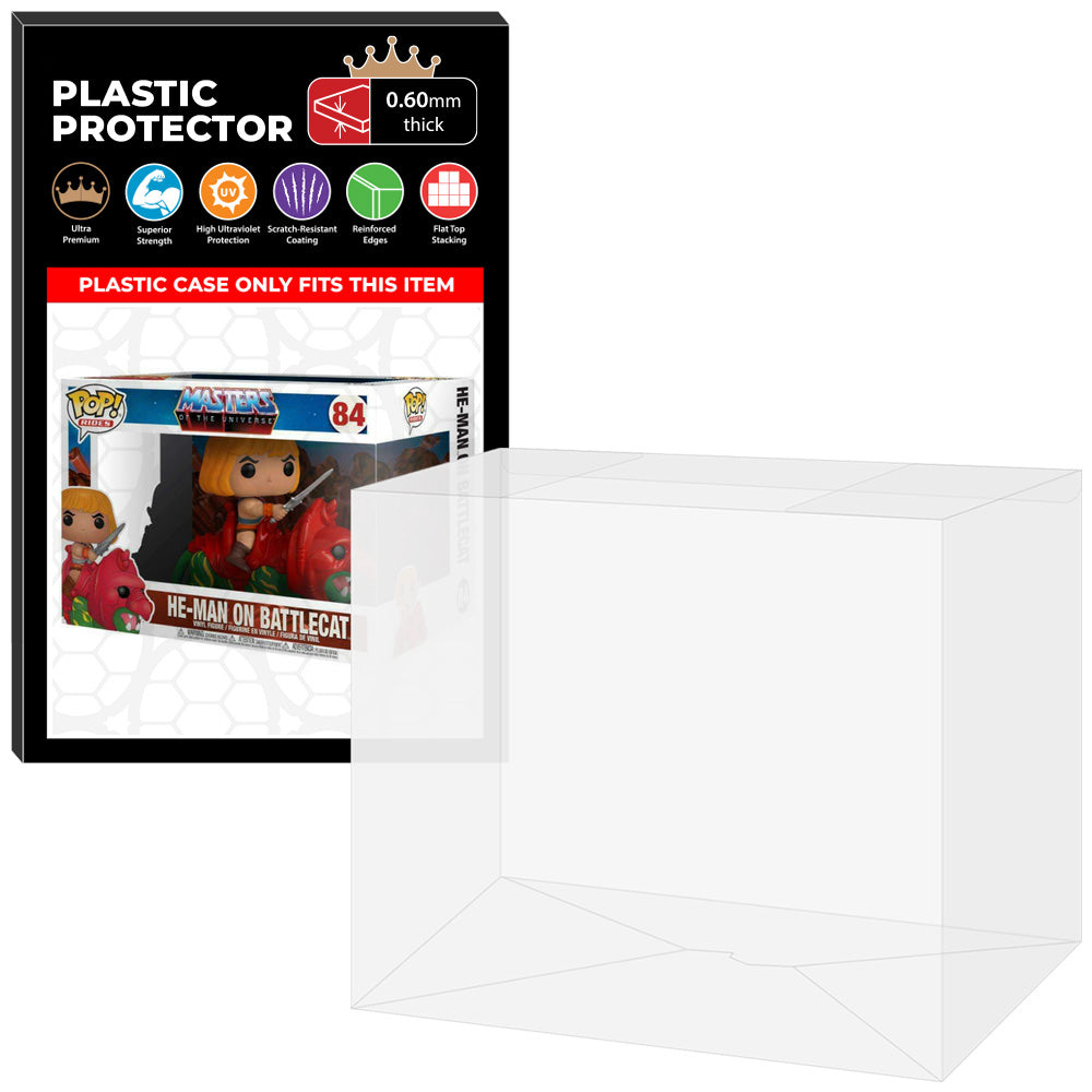 Pop Protector for He-Man on Battle Cat #84 Funko Pop Rides