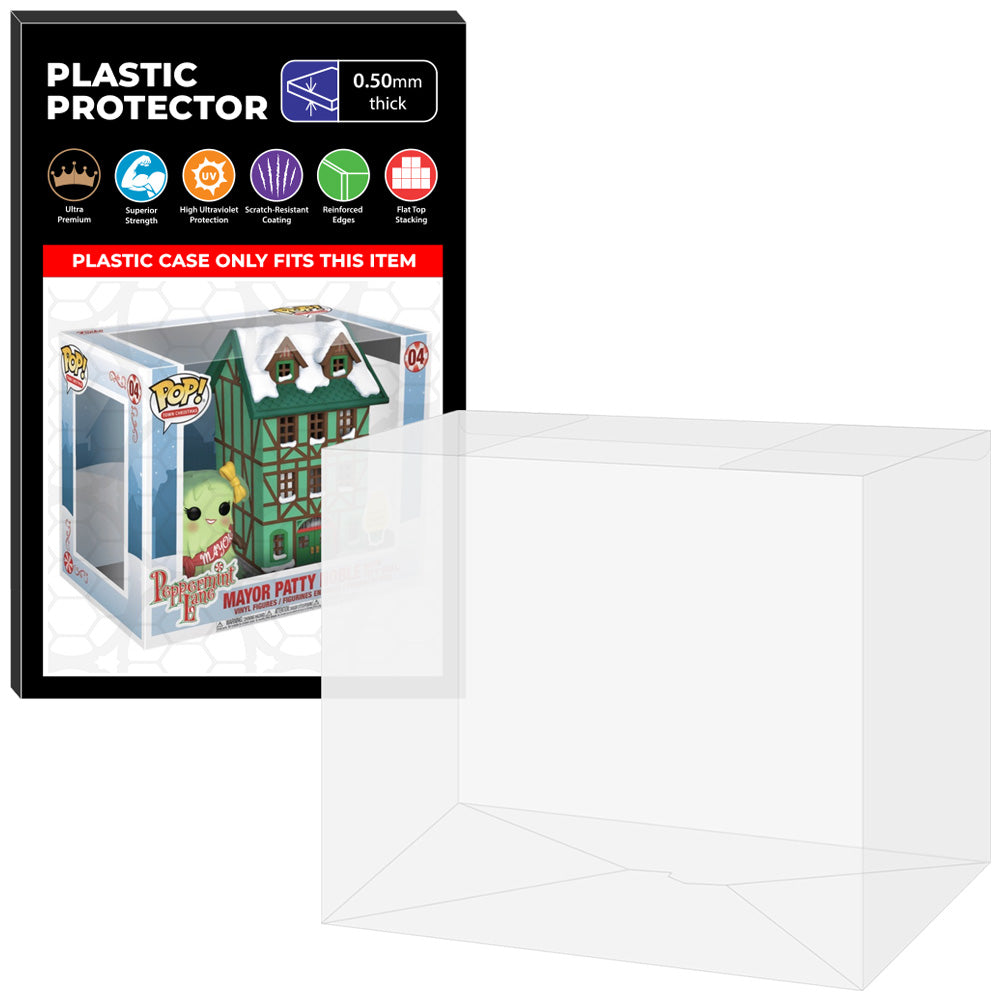 Pop Protector for Mayor Patty Noble with City Hall #04 Funko Pop Town