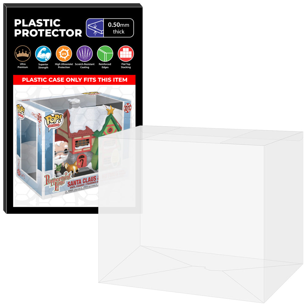Pop Protector for Santa Claus & Nutmeg with House #01 Funko Pop Town